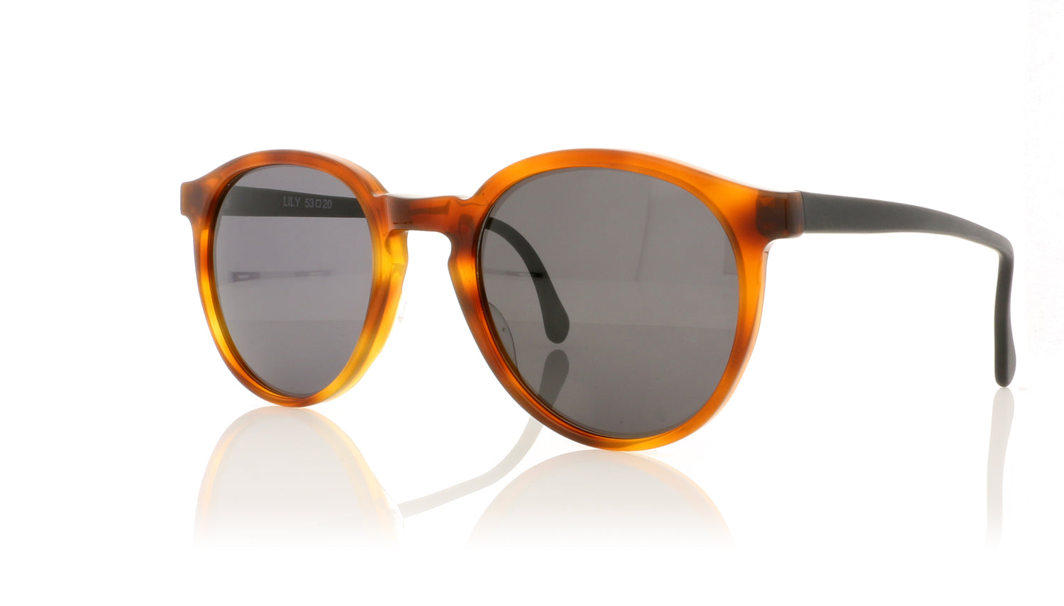 Illesteva Lily 9 Red havana Sunglasses - Angle