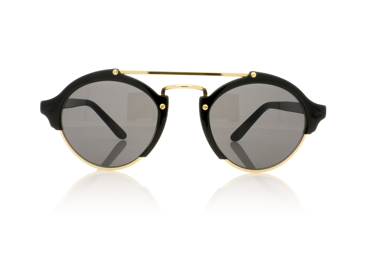 Illesteva Milan 1 C18 Balck Sunglasses - Front