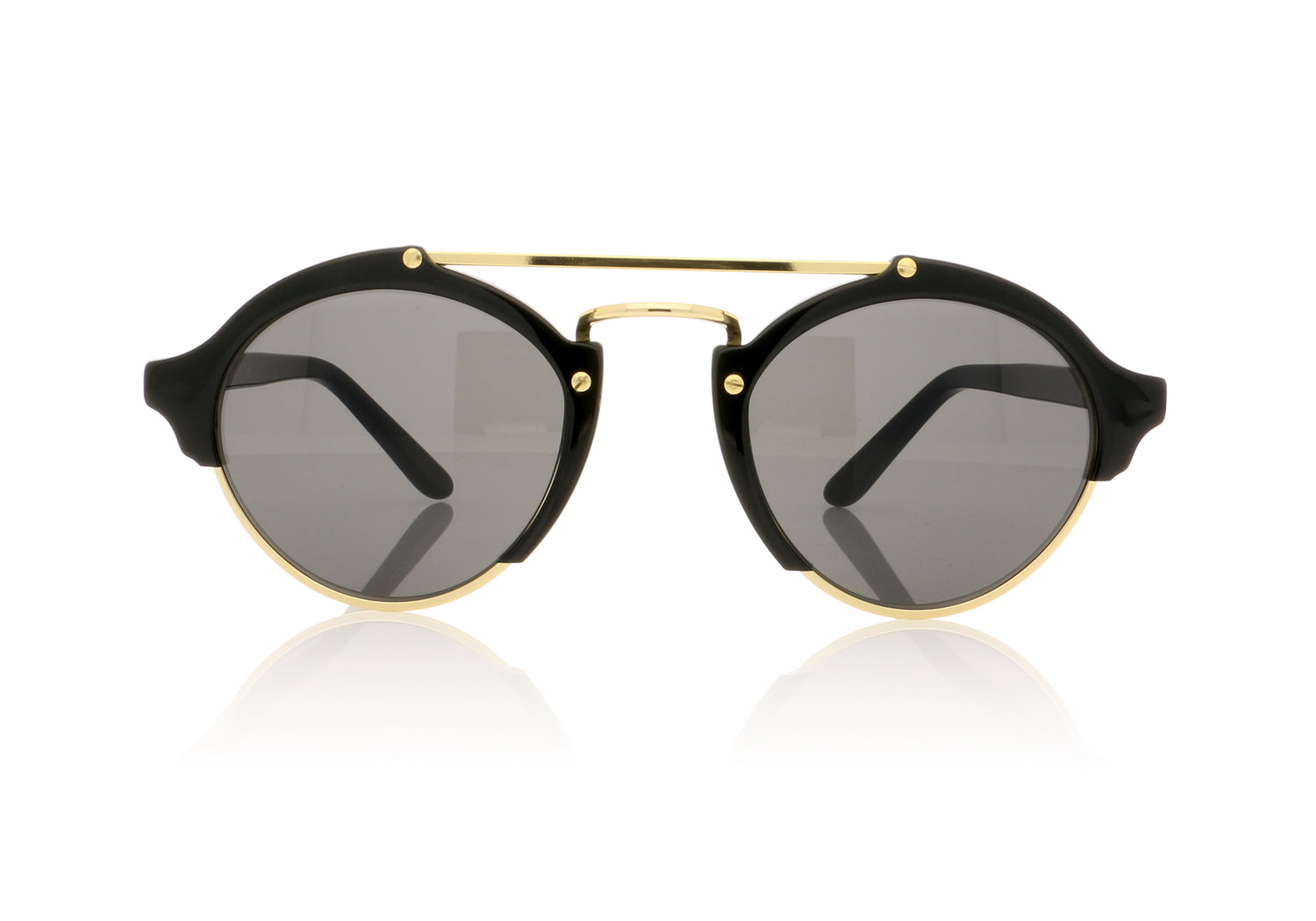 Illesteva Milan 1 C18 Balck Sunglasses - Front