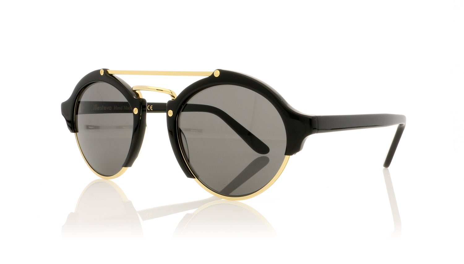 Illesteva Milan 1 C18 Balck Sunglasses - Angle