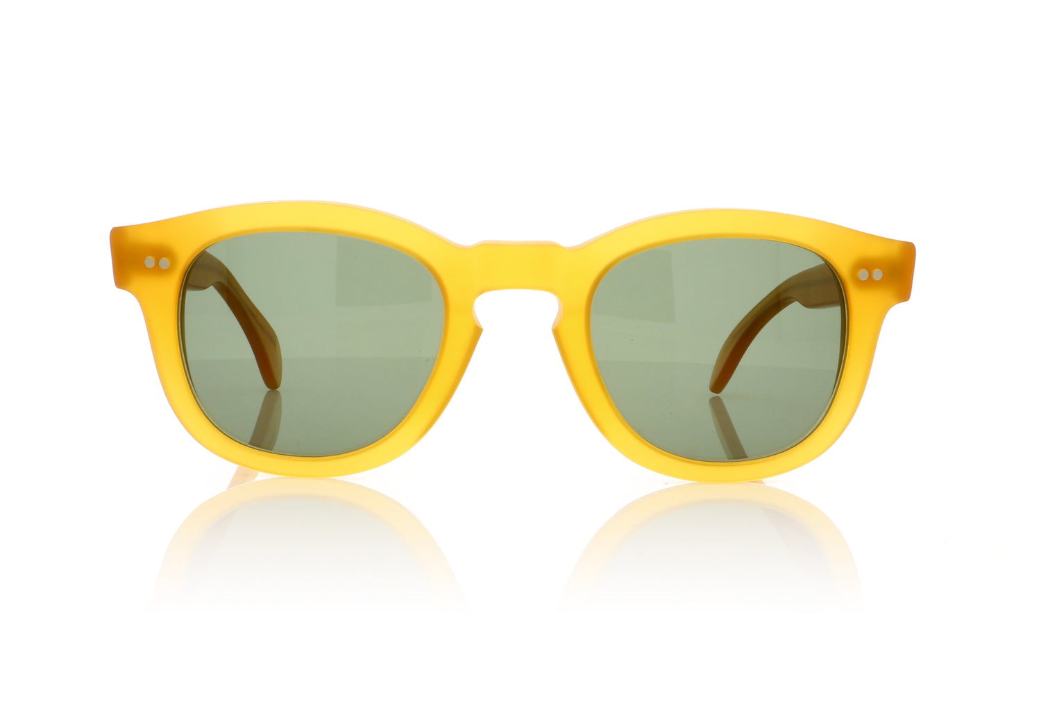 Illesteva Murdoch 7 Matte Blonde Sunglasses - Front