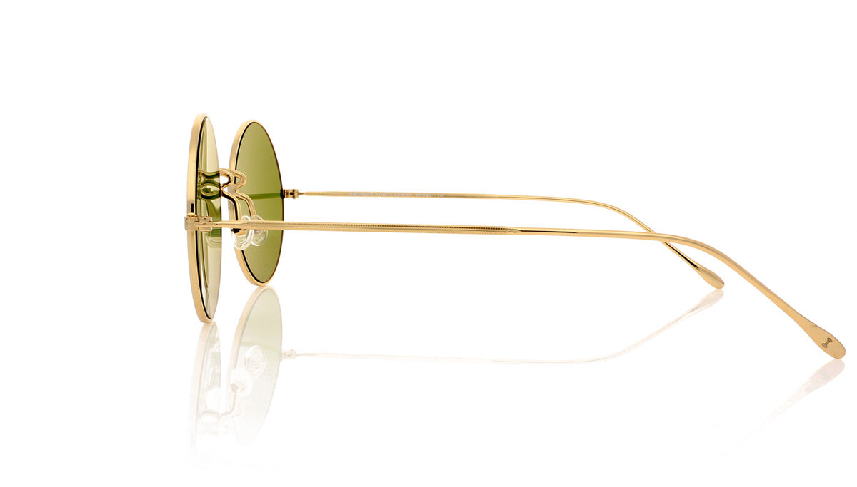 Illesteva Porto Cervo C4 Gold Sunglasses - Side