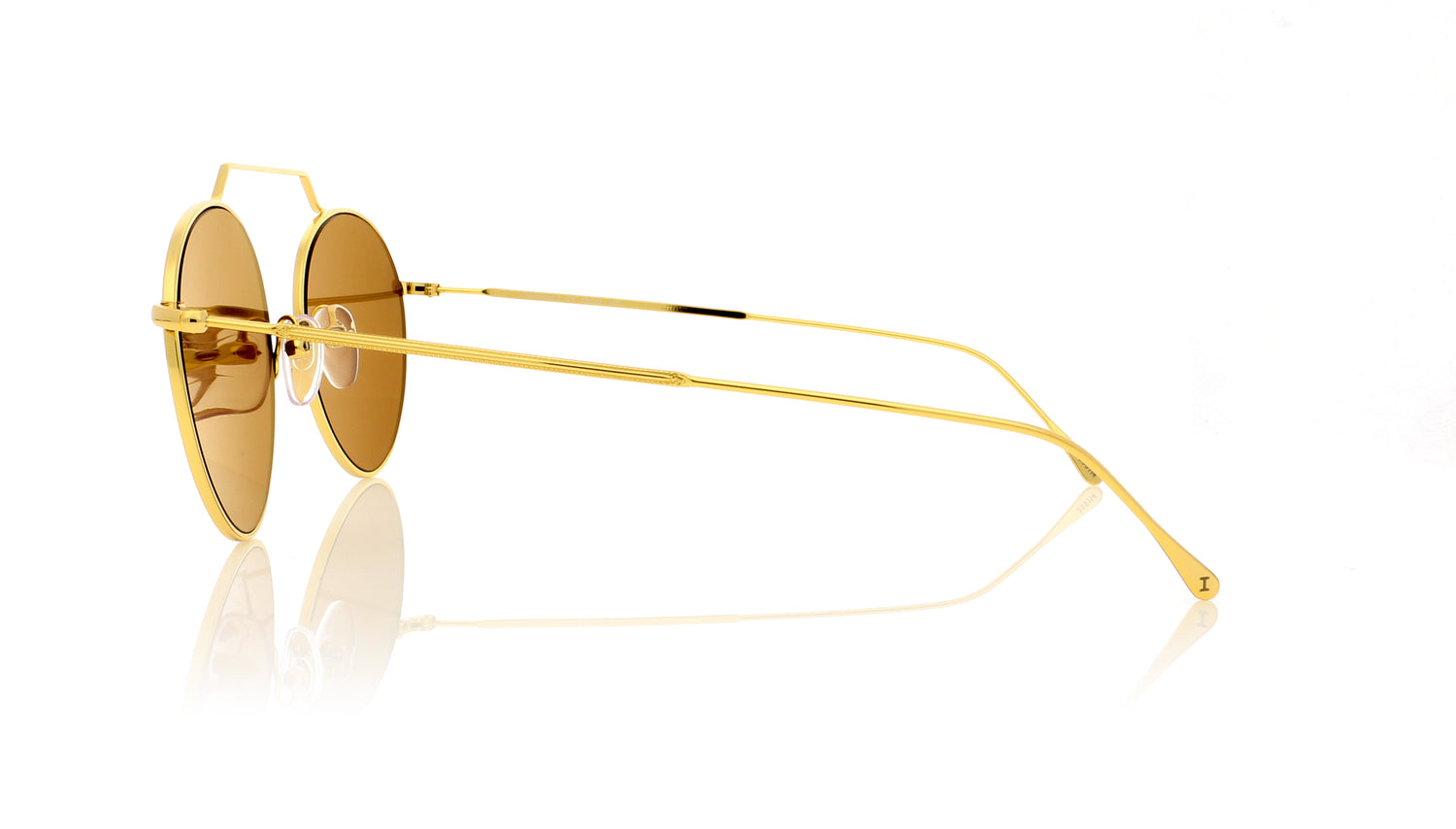 Illesteva Wynwood 2 7 Gold Sunglasses - Side