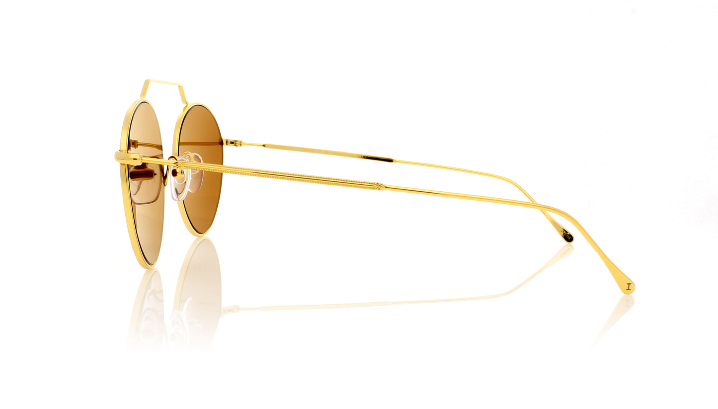 Illesteva Wynwood 2 7A Gold Sunglasses - Side
