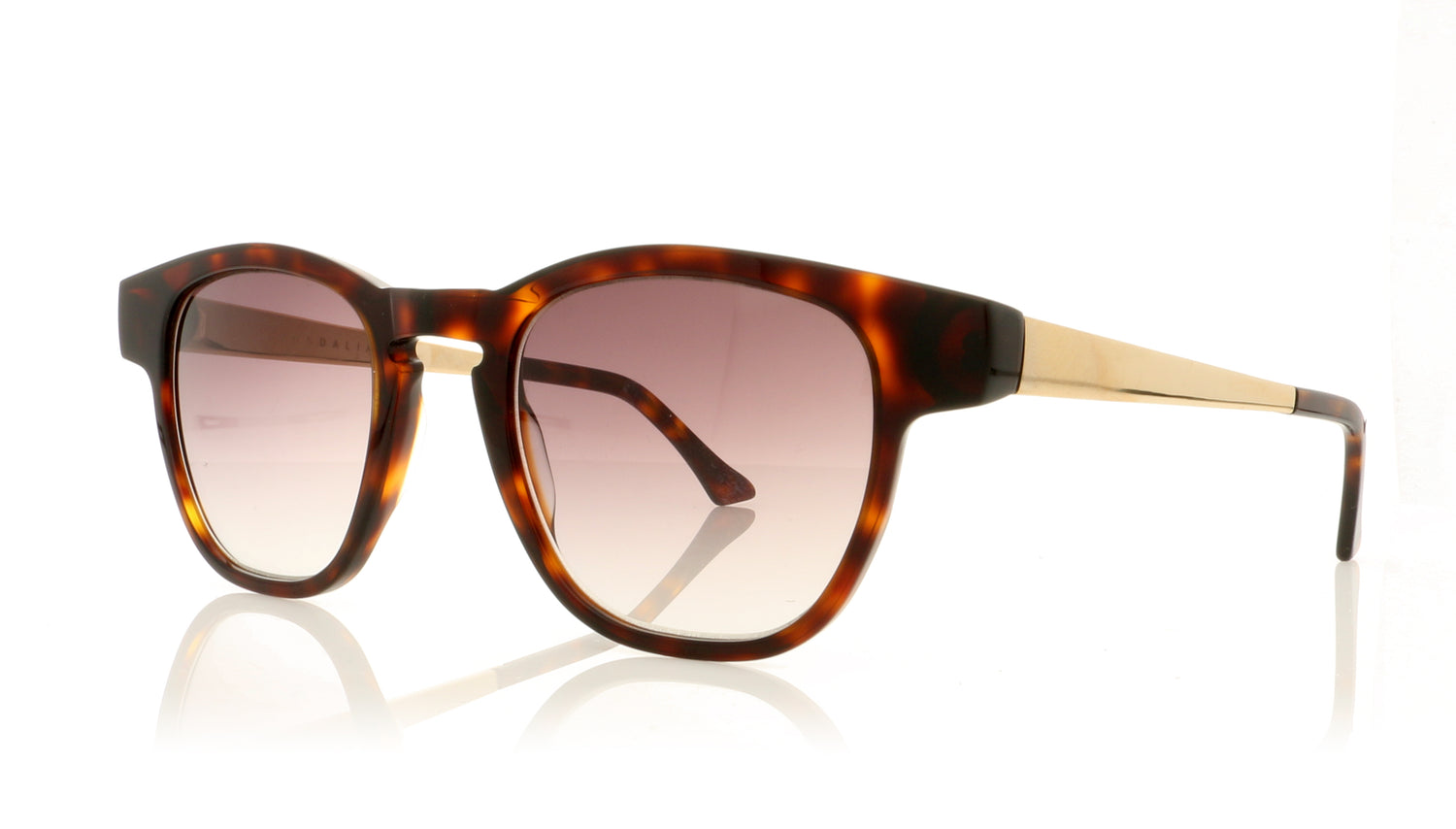 John Dalia Jack N C12 Dark Tortoise Sunglasses - Angle