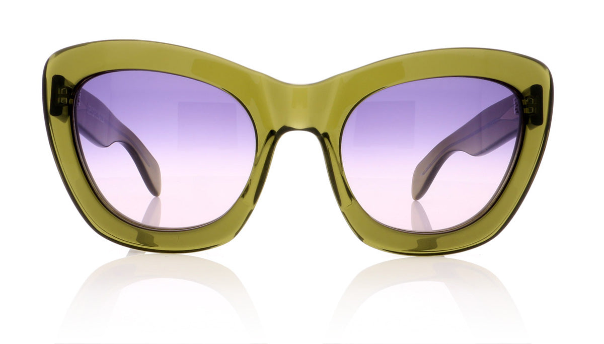 Kirk Originals Biarritz A4 L16 Lime Sunglasses - Front
