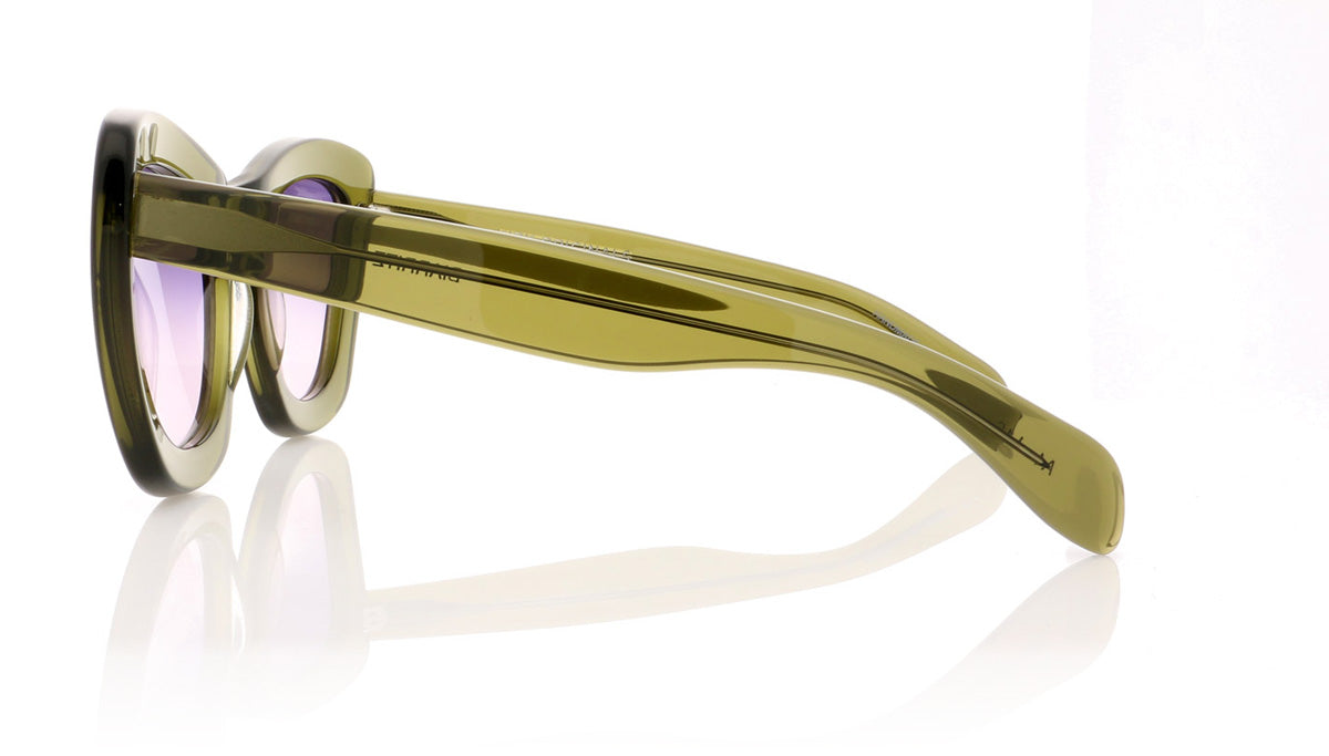 Kirk Originals Biarritz A4 L16 Lime Sunglasses - Side