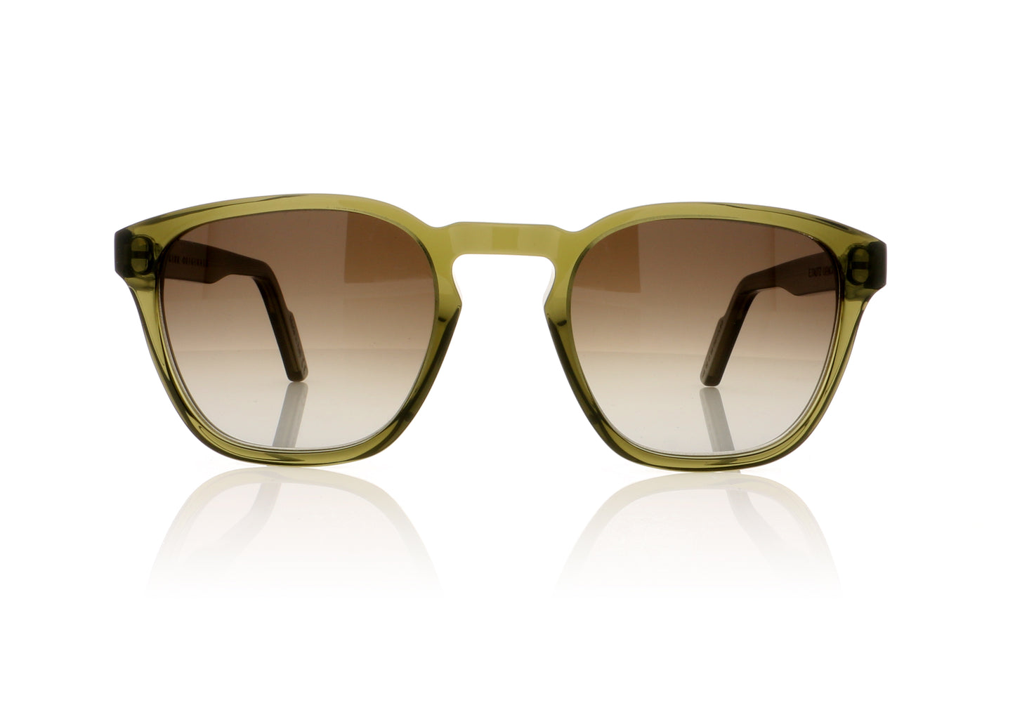 Kirk Originals E.Tautz Genoa LBG Olive Sunglasses - Front