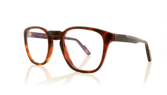 Kirk Originals Tautz Genoa PH Polished Havana Glasses - Angle