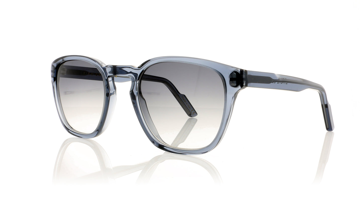 Kirk Originals E.Tautz Genoa STGG Steel Sunglasses - Angle