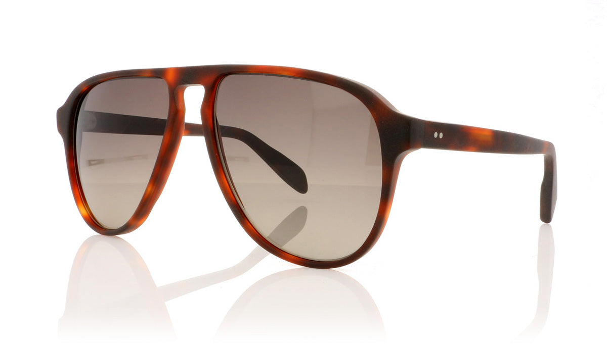 Kirk Originals Formentera MHBBRP Matte Havanna Sunglasses - Angle