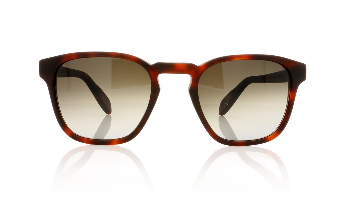 Kirk Originals Genoa MHBRF Matte Havana Sunglasses - Front