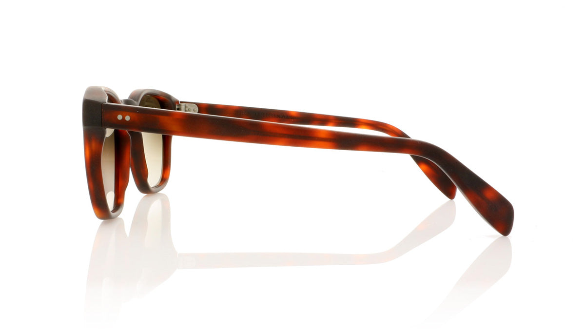 Kirk Originals Genoa MHBRF Matte Havana Sunglasses - Side