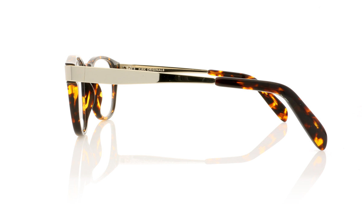 Kirk Originals Genoa A24CG Havanna2 Glasses - Side