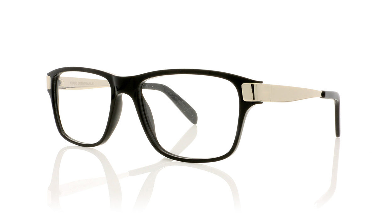 Kirk Originals Ischia A10CG Jet Glasses - Angle