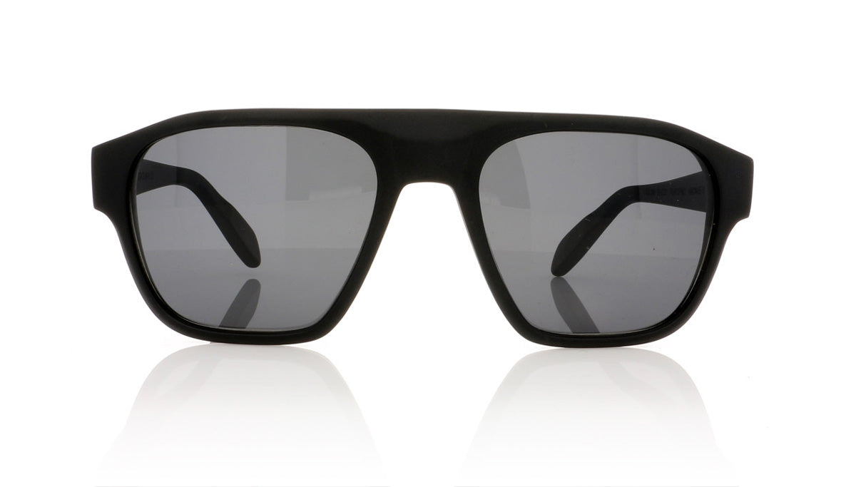 Kirk Originals Portofino MBSM Matt Black Sunglasses - Front
