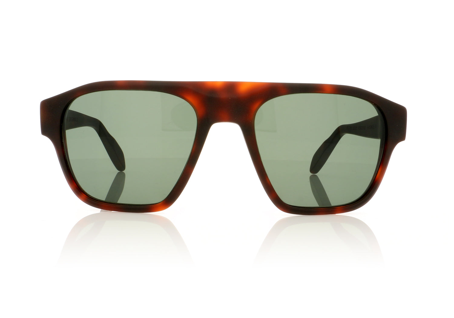 Kirk Originals Portofino MHG15p Matte havana Sunglasses - Front