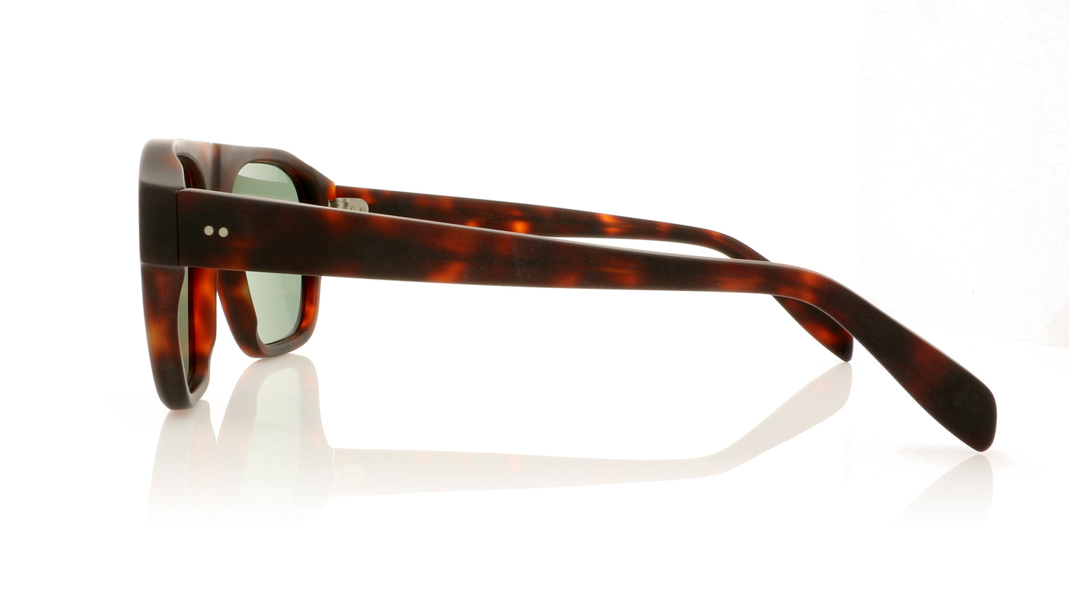 Kirk Originals Portofino MHG15p Matte havana Sunglasses - Side