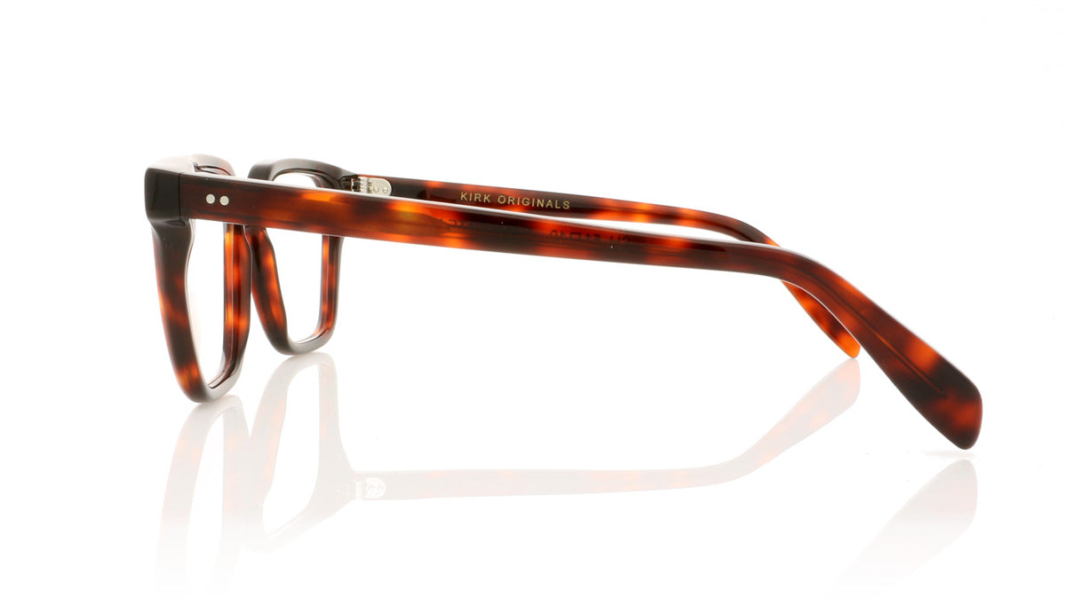 Kirk Originals Ramsgate SHHV Shiny Havana Glasses - Side