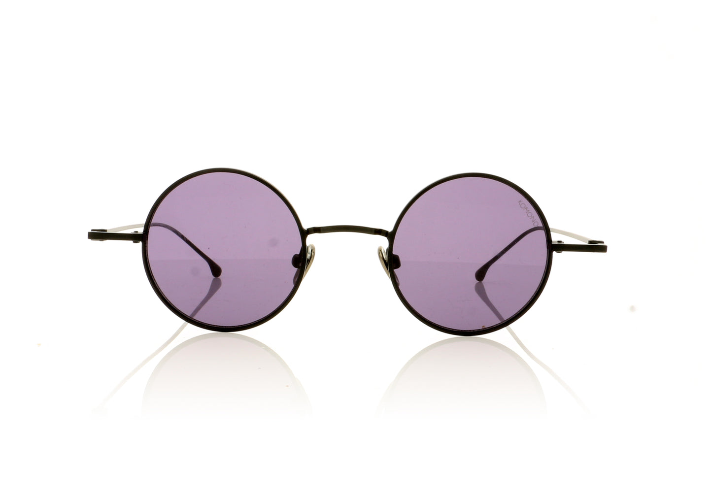 KOMONO The Eli DPRPLE Deep Purple Sunglasses - Front