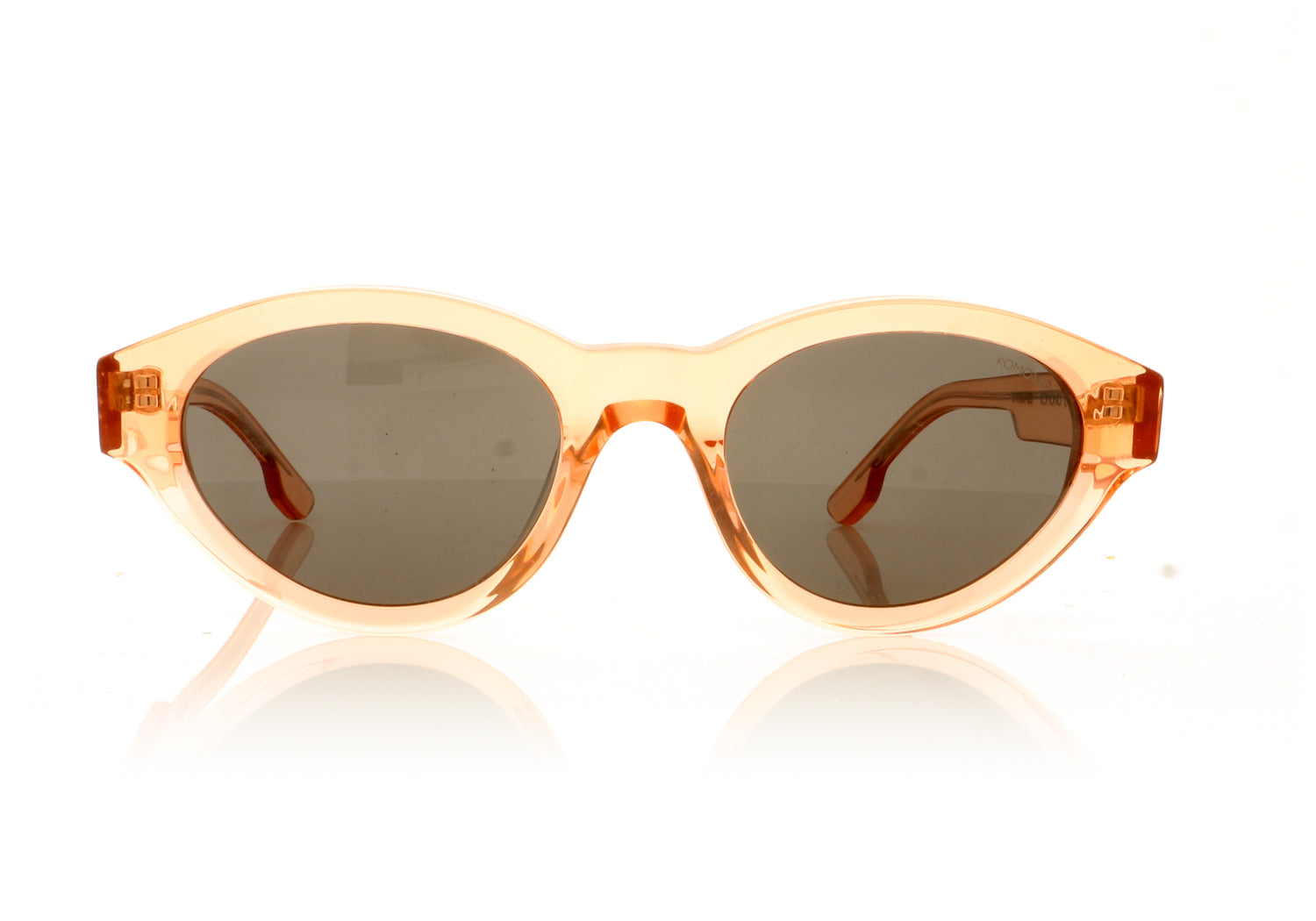 KOMONO The Kiki DTORNGE Dirty Orange Sunglasses - Front