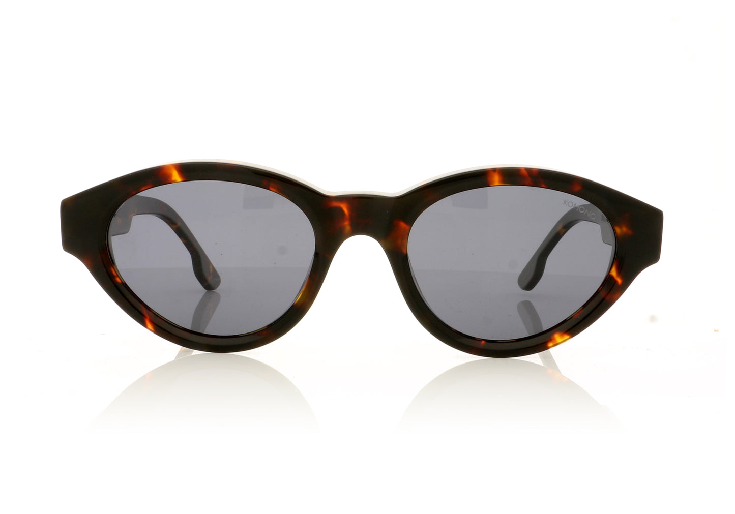 KOMONO The Kiki TRT Tortoise Sunglasses - Front
