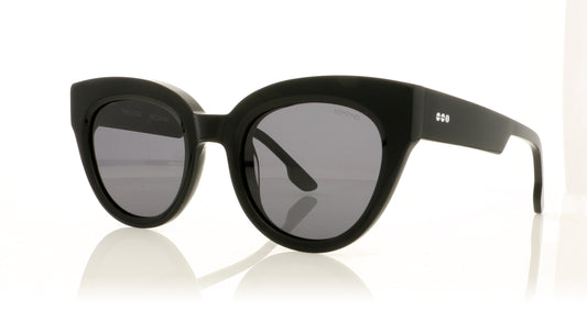 KOMONO Lucile B1 Black Sunglasses - Angle