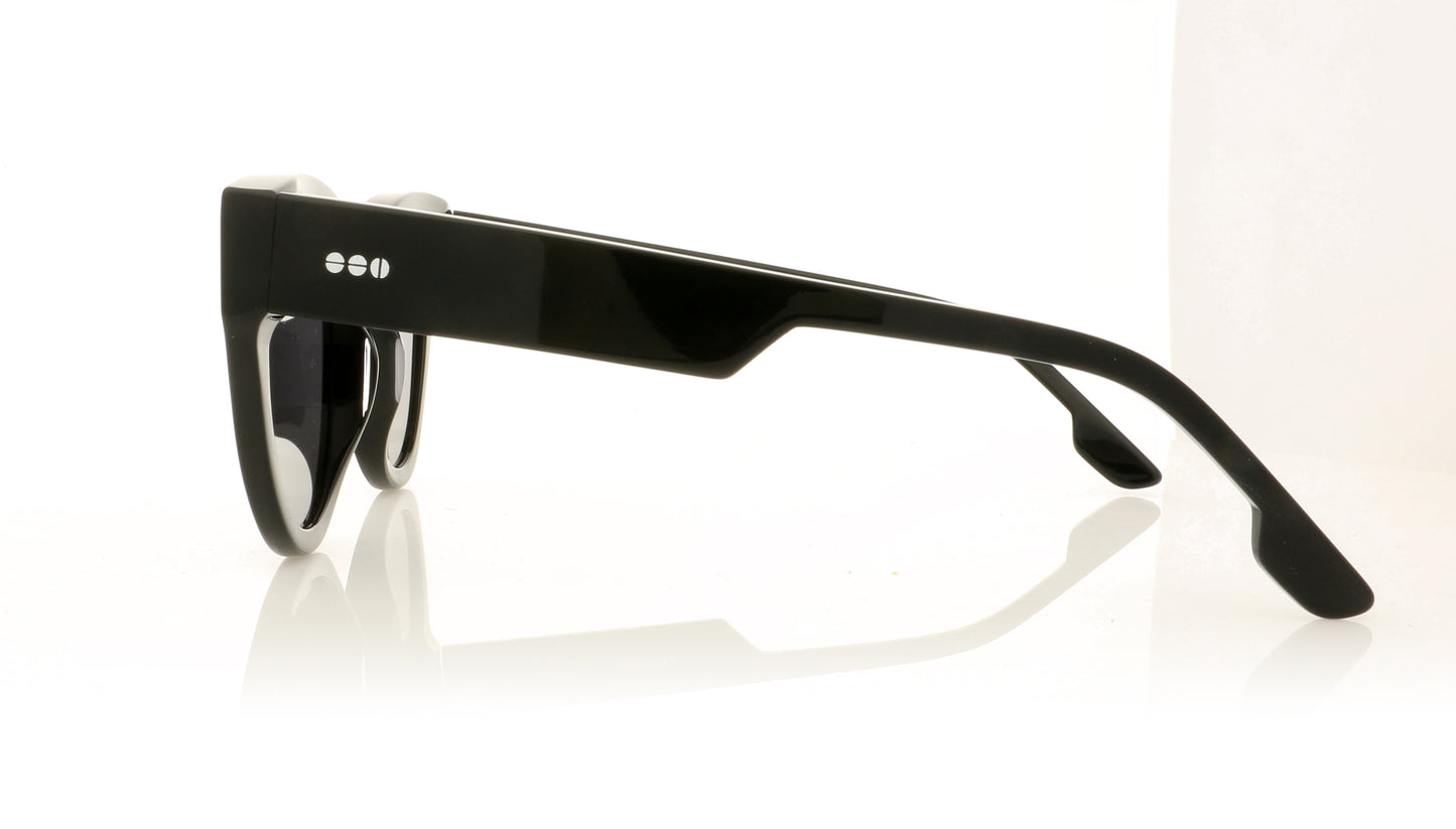 KOMONO Lucile B1 Black Sunglasses - Side
