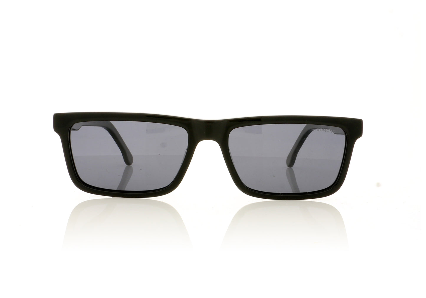 KOMONO The Leo BLK Black Sunglasses - Front