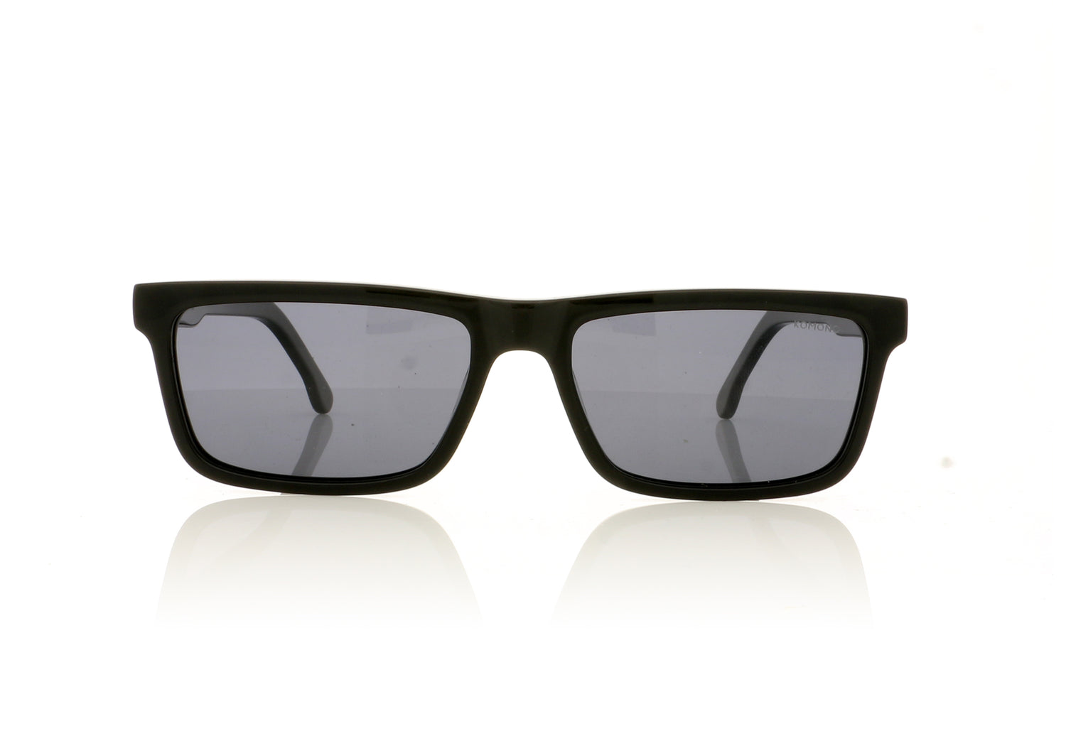 KOMONO The Leo BLK Black Sunglasses - Front
