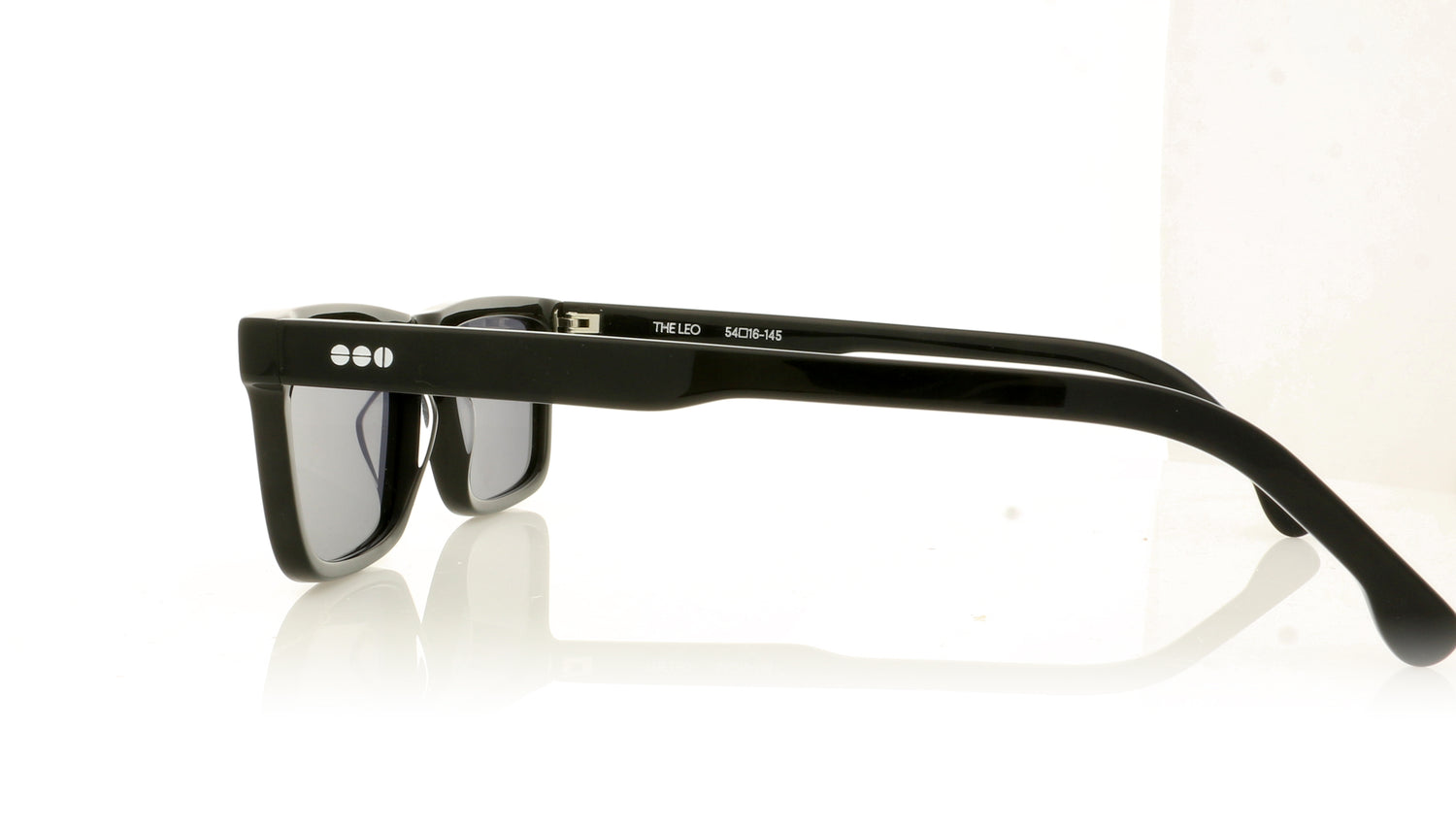 KOMONO The Leo BLK Black Sunglasses - Side