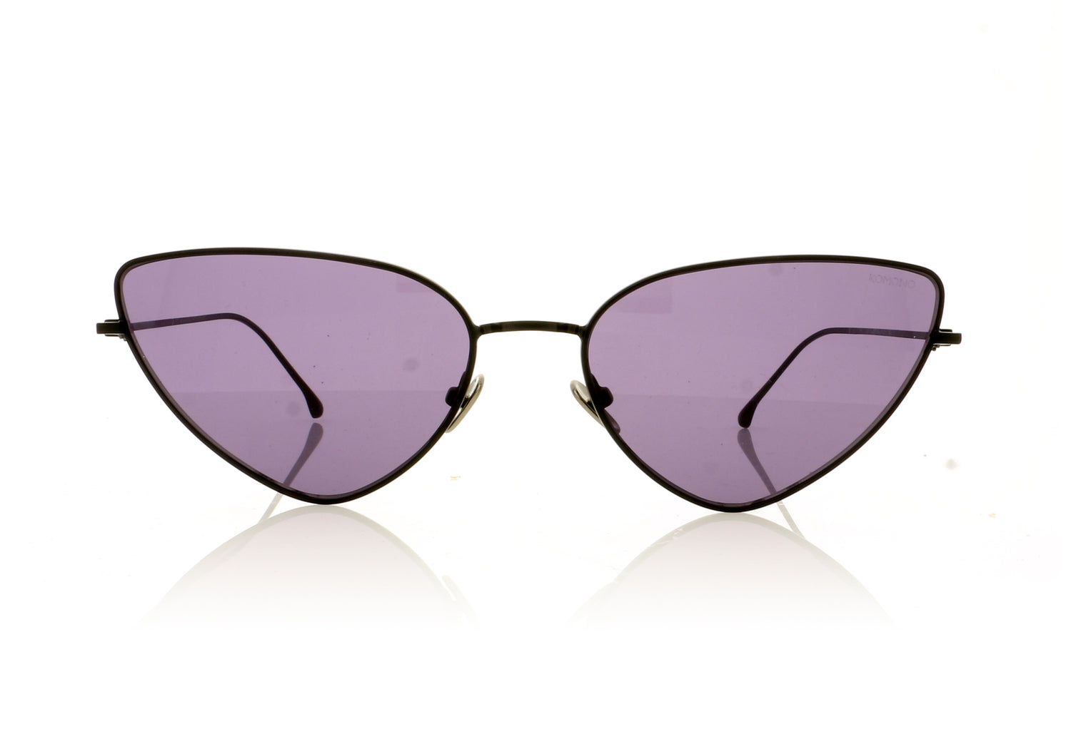 KOMONO The Ona PRLE Deep Purple Sunglasses - Front