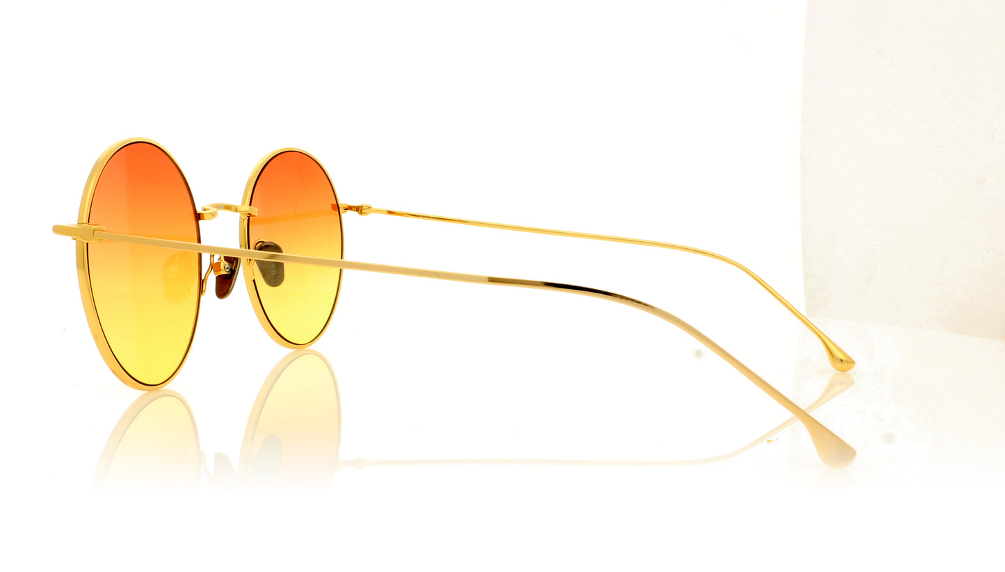 KOMONO The Yoko S5054 GLD Gold Sunglasses - Side