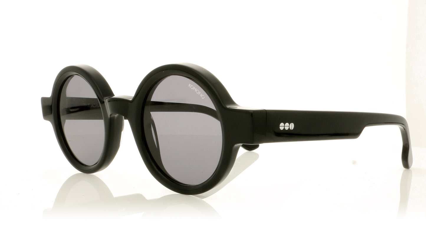 KOMONO Adrian S7201 Black Sunglasses - Angle