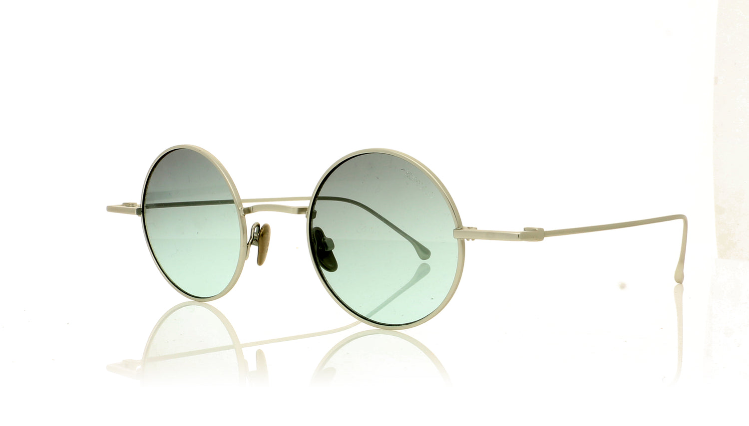 KOMONO Eli S6051 Silver Sunglasses - Angle