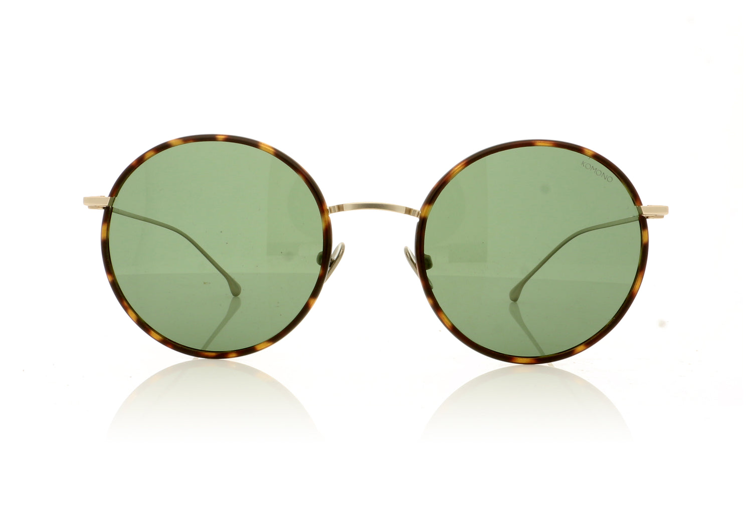 KOMONO Yoko S5055 Havana Sunglasses - Front