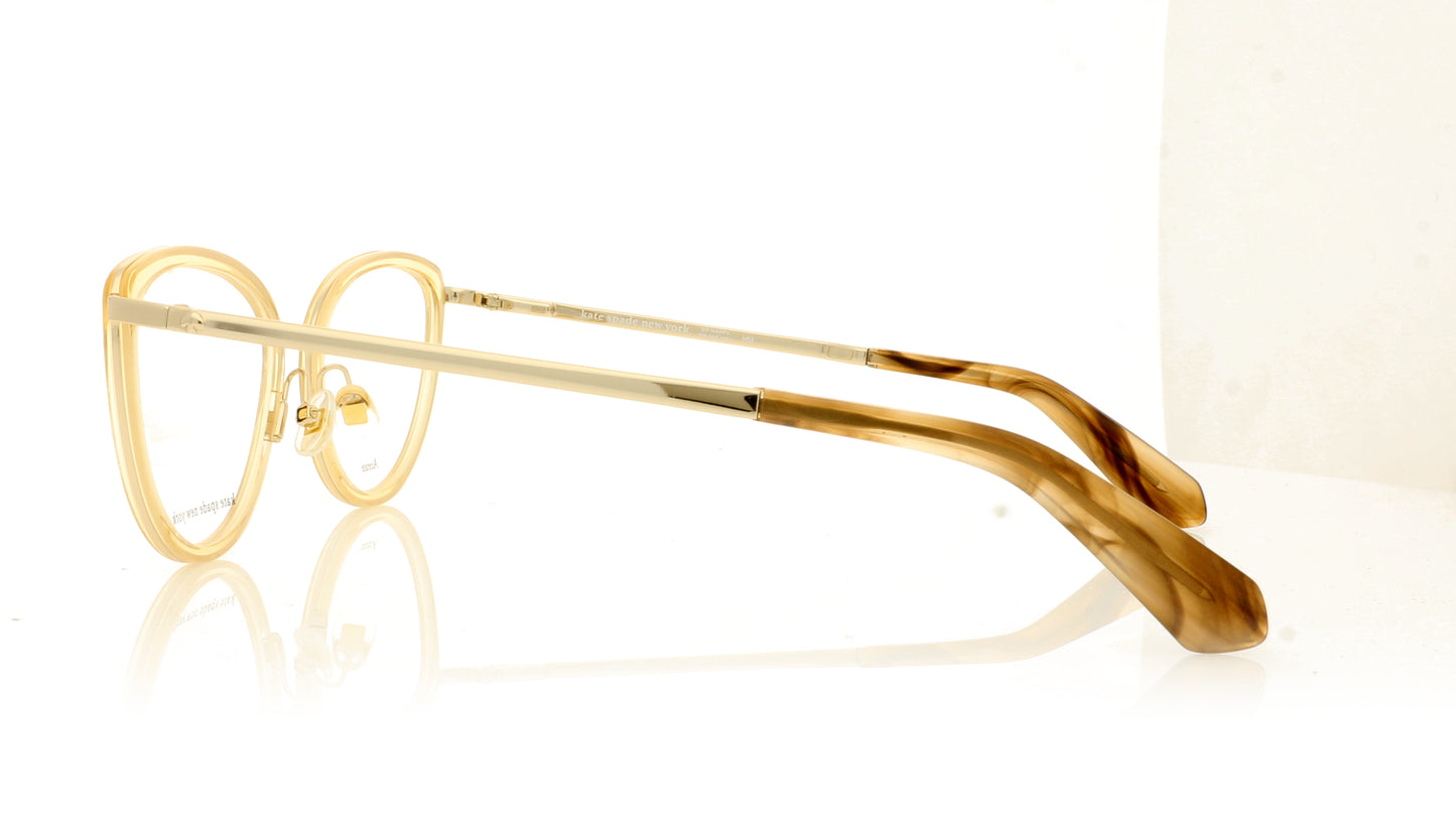 Kate Spade AUDRI/G 2T3 Crystal Beige Glasses - Side