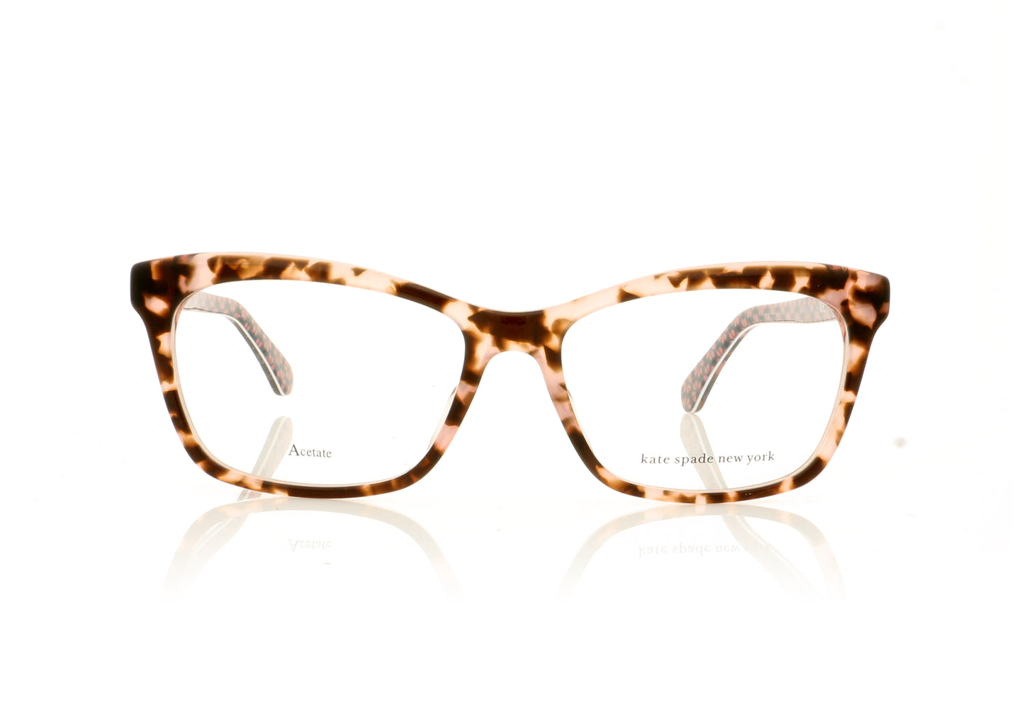 Kate Spade CARDEA OT4 Havana Pink Glasses - Front
