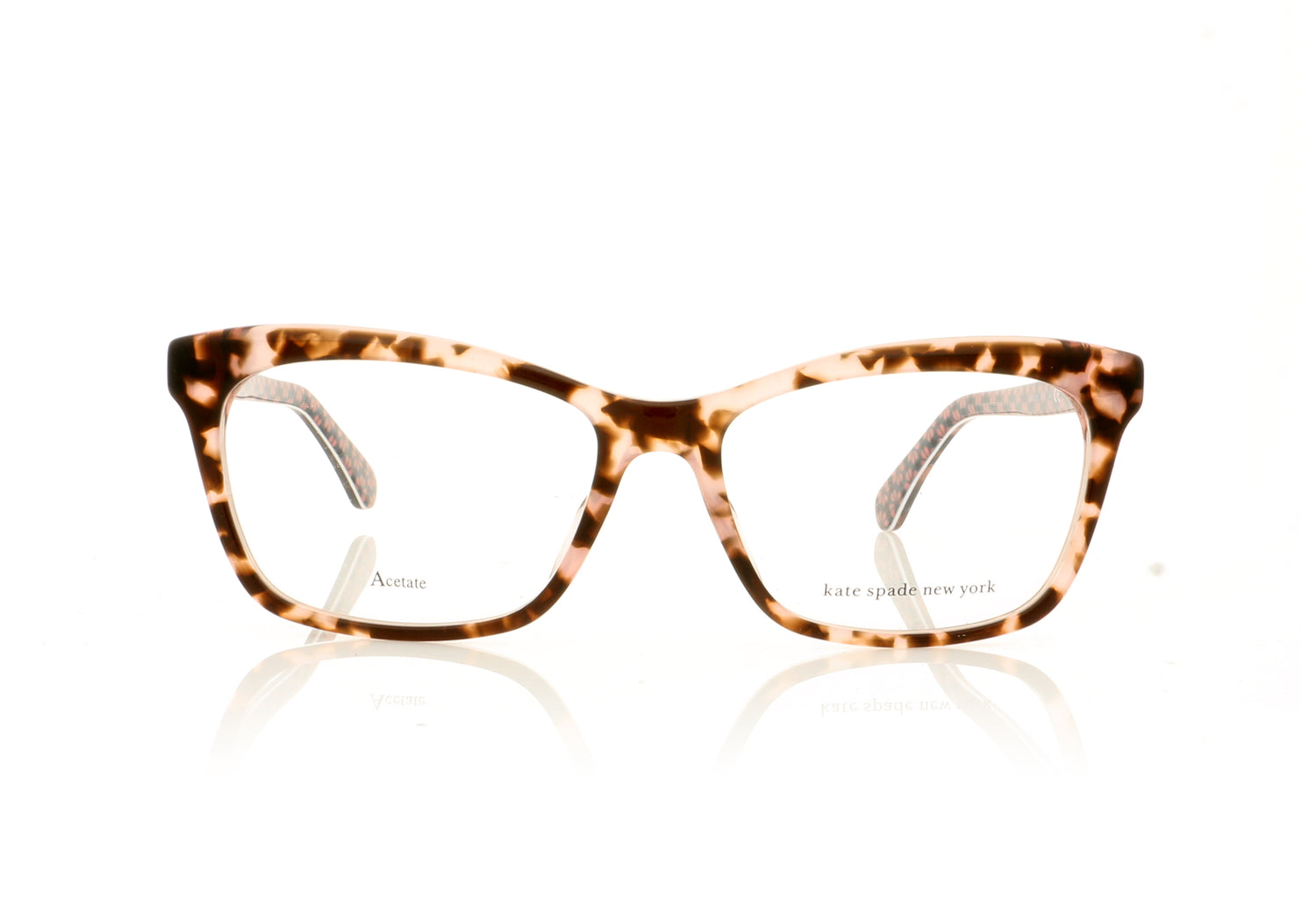 Kate Spade CARDEA OT4 Havana Pink Glasses - Front