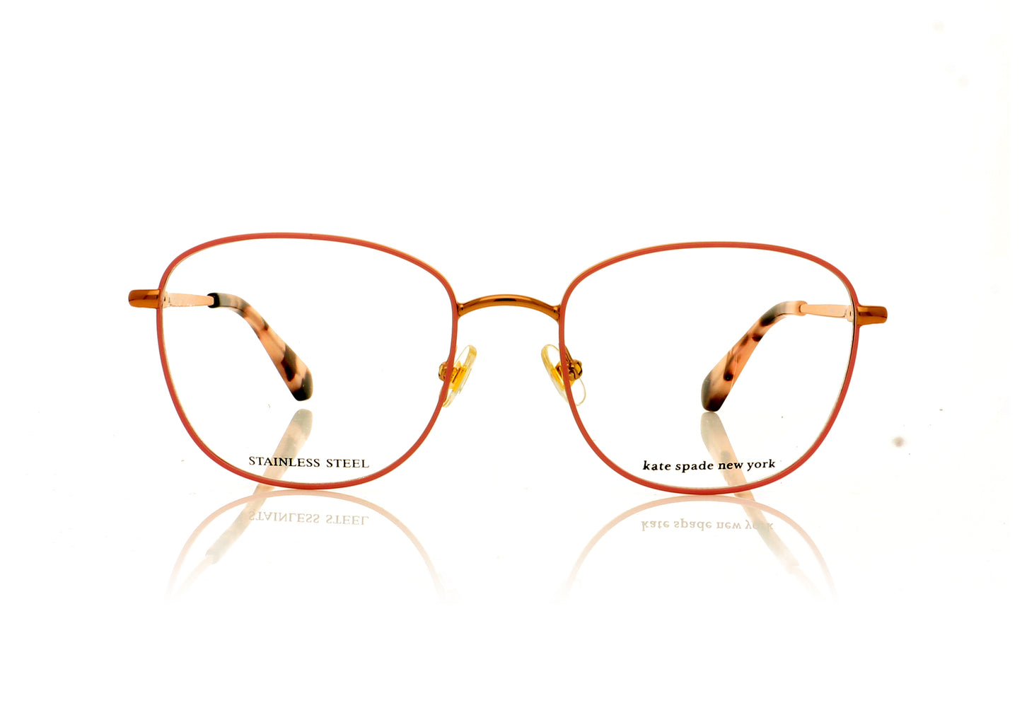 Kate Spade MAKENSIE 0T4 Havana Pink Glasses - Front