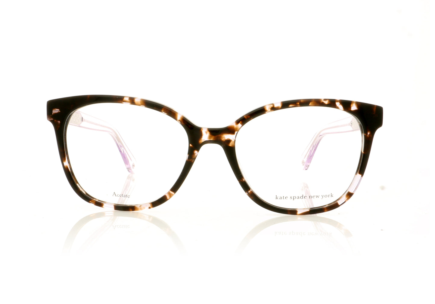 Kate Spade PAYTON YJM Havana Violet Glasses - Front