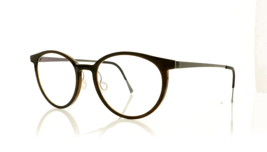 Lindberg buffalo 1834 H26 GT deep black Glasses - Angle