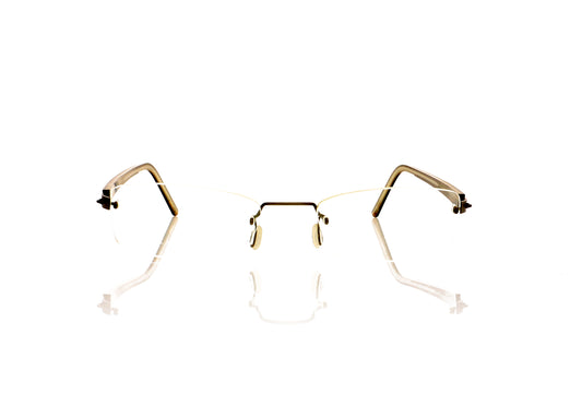Lindberg Spirit titanium 2088 10/K138M/05 matt grey bridge with brown Glasses - Front