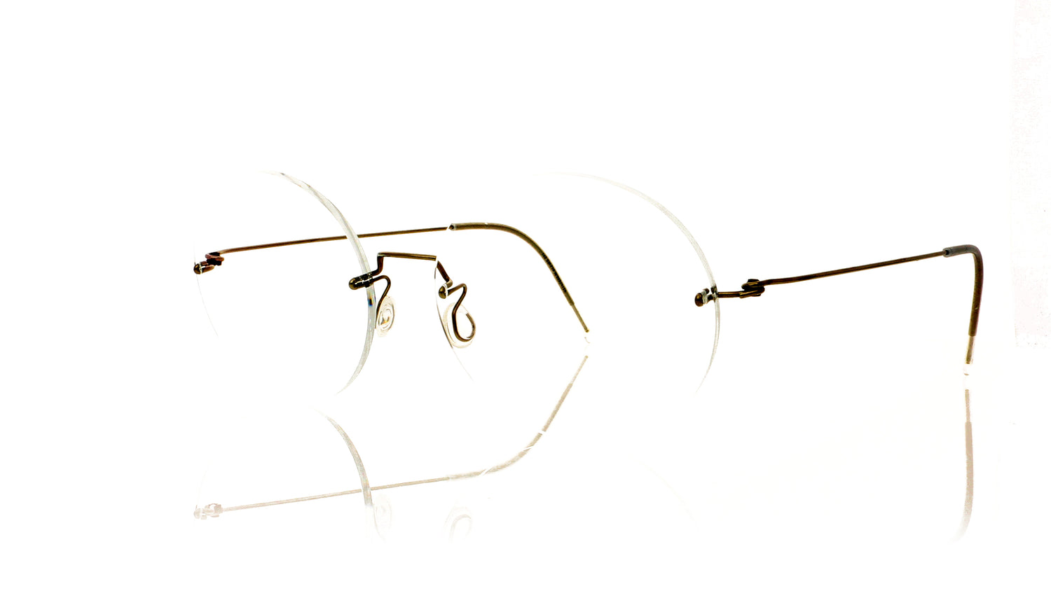 Lindberg Spirit Titanium 2333 P10 Titanium Glasses - Angle