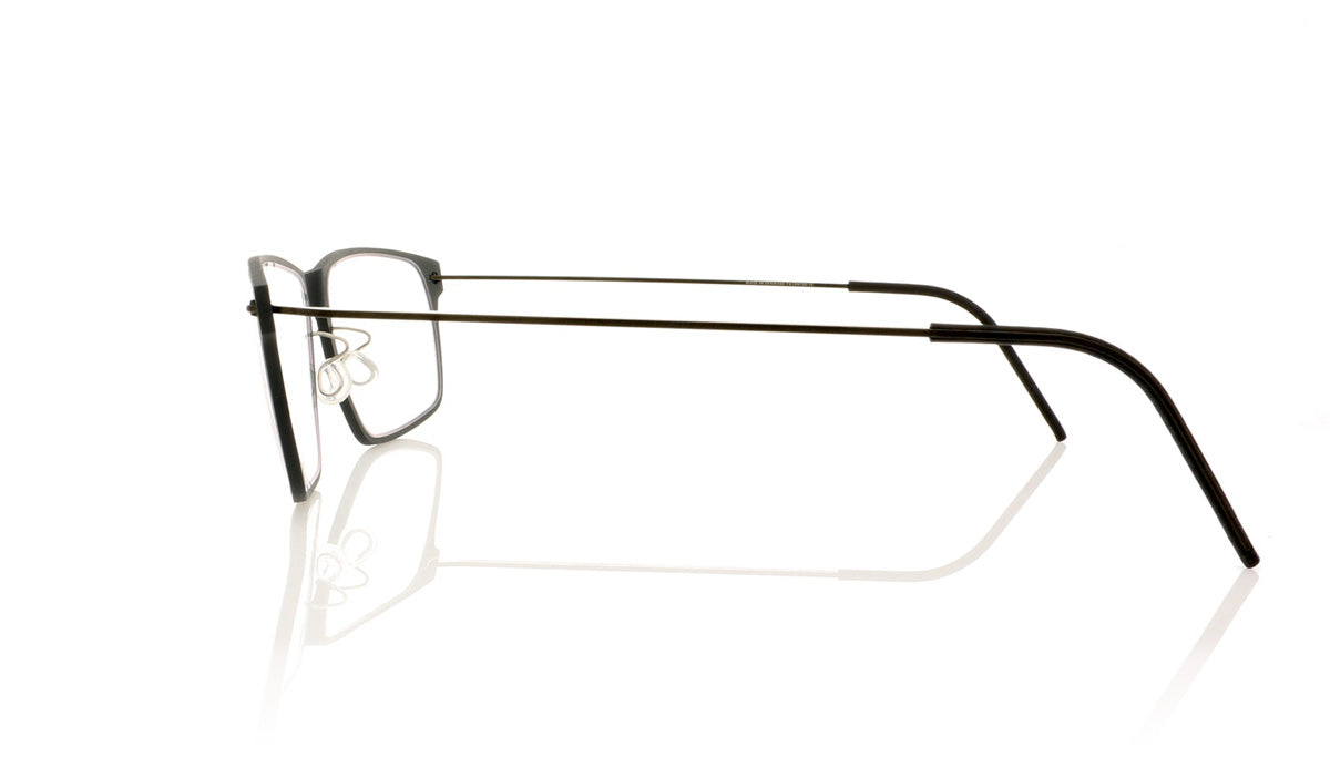 Lindberg n.o.w titanium 6507 D15-T802 Charcoal Grey Glasses - Side