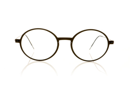 Lindberg n.o.w. titanium 6523 D17-TPU9 Matt Brown Glasses - Front