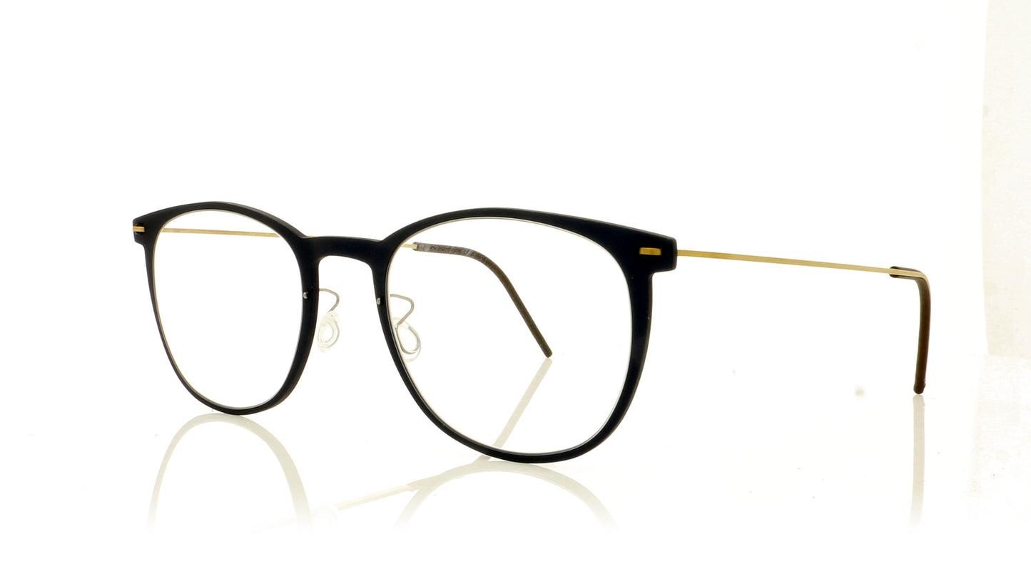 Lindberg n.o.w 6529 D18/GT Blue Glasses - Angle