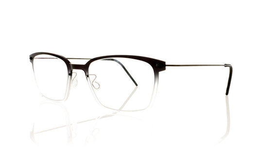 Lindberg n.o.w.titanium 6536 C06G/PU9/T802 Grey Glasses - Angle
