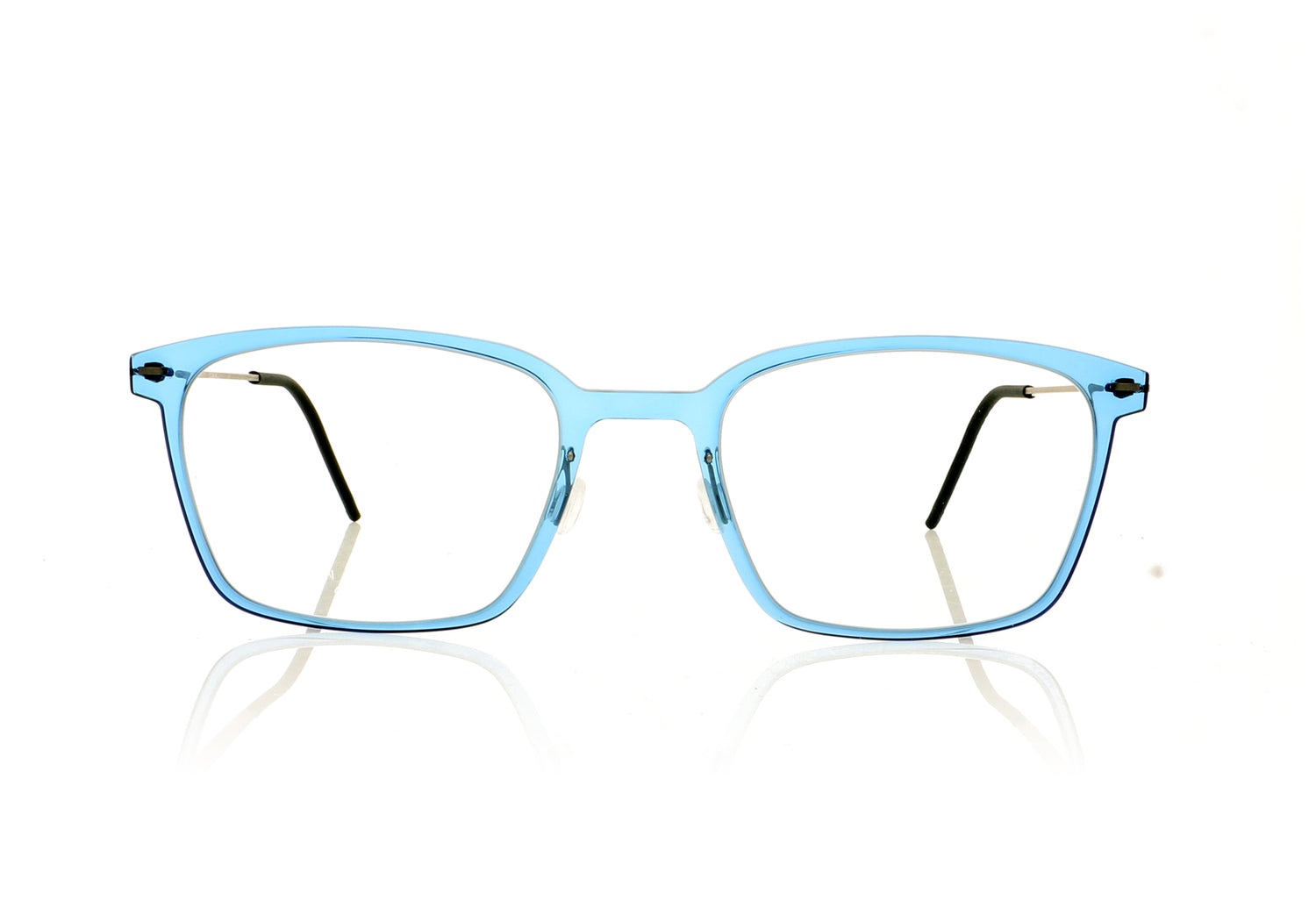 Lindberg n.o.w 6536 C08 10 Blue Glasses - Front