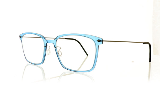 Lindberg n.o.w 6536 C08 10 Blue Glasses - Angle